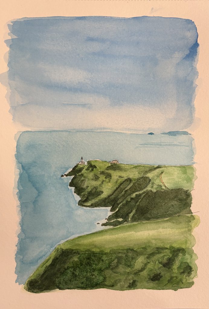 Ireland, watercolour, 21x29.7cm, 2025